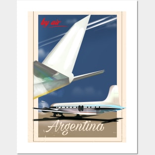 Argentina By Air Posters and Art